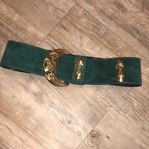 Unique Gold & Green belt